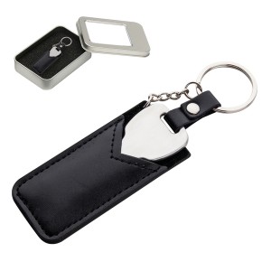 Deri Anahtarlık Metal USB 3.0 32 Gb 